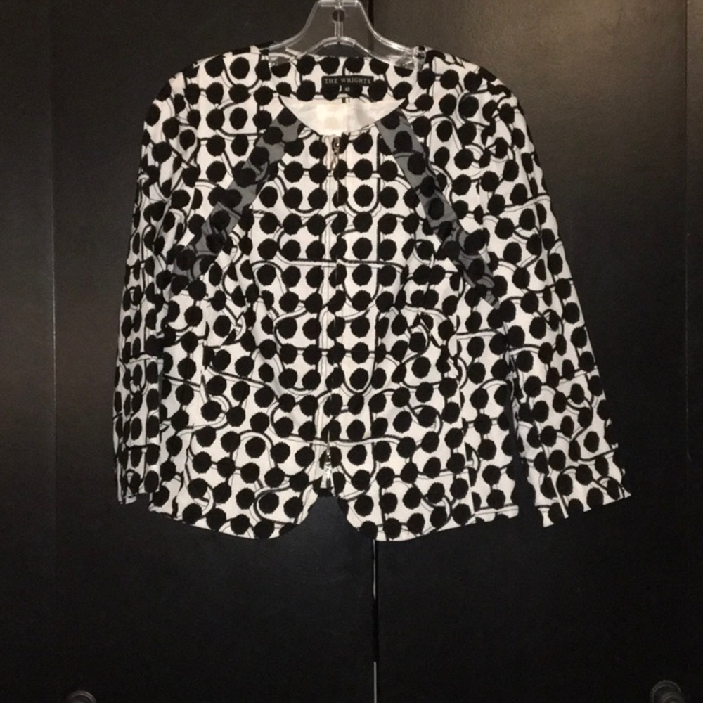 Black and white The Wrights  jacket